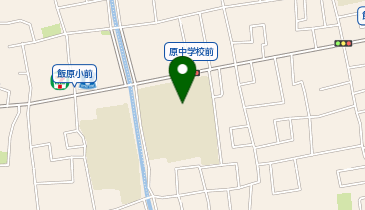 福岡市立原中学校 グラウンドの地図画像