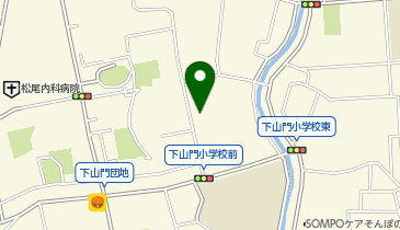 福岡市下山門公民館の地図画像