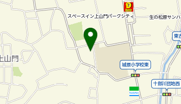 福岡市城原公民館の地図画像