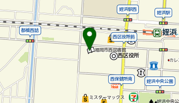 福岡市立西市民センタ-の地図画像