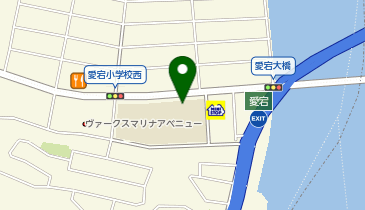 福岡市立愛宕小学校の地図画像