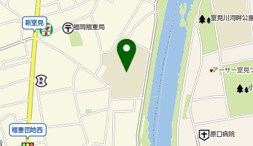 福岡市立福重小学校の地図画像