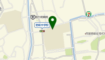 福岡市立壱岐中学校の地図画像