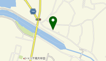 駛馬地区公民館の地図画像