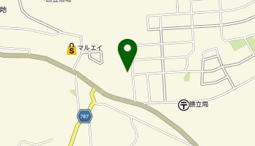 勝立地区公民館の地図画像