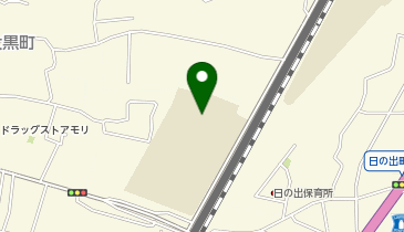 白光中学校の地図画像