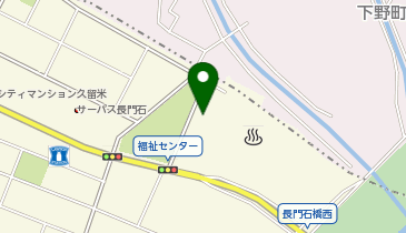 長門石コミュニティセンターの地図画像