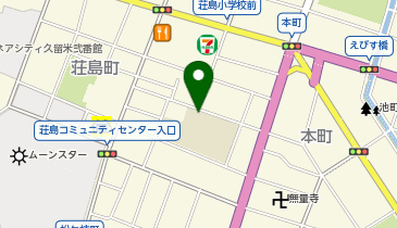 荘島小学校の地図画像