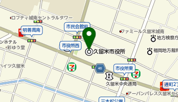 市役所の地図画像