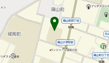 篠山小学校の地図画像