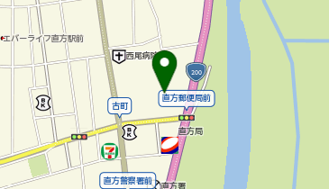 直方市中央公民館の地図画像