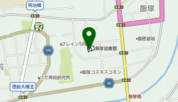 中央公民館(コミュニティセンター)の地図画像
