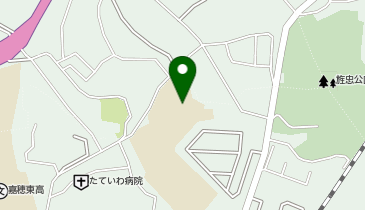 立岩小学校の地図画像