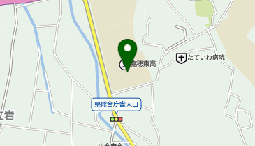 嘉穂東高等学校の地図画像