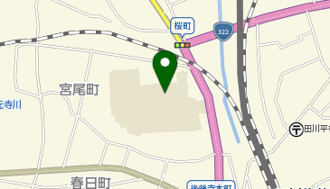 後藤寺小学校の地図画像