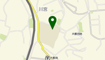 大藪小学校の地図画像