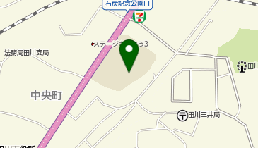 田川小学校の地図画像