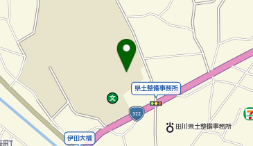 伊田小学校グラウンドの地図画像