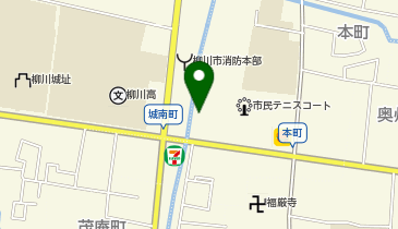 城内コミュニティ防災センターの地図画像