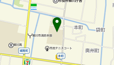 城内小学校の地図画像