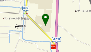 柳河特別支援学校(体育館)の地図画像