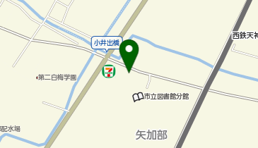 蒲池農村環境改善センターの地図画像