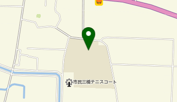 三橋中学校の地図画像