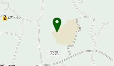 みさき学園屋内運動場の地図画像