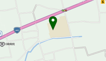 上妻小学校屋内運動場の地図画像