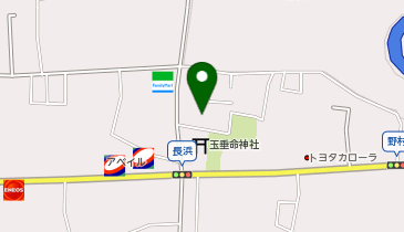 長浜公民館の地図画像