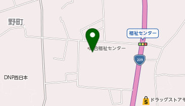 総合福祉センターの地図画像