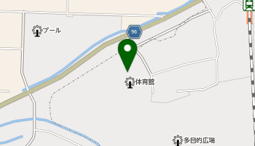 筑後広域公園体育館の地図画像