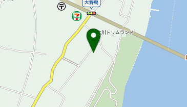 大野島コミュニティセンターの地図画像