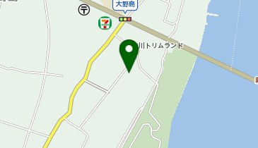 大野島コミュニティセンターの地図画像