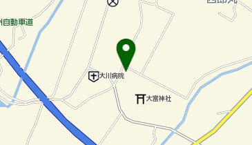 山田公民館の地図画像