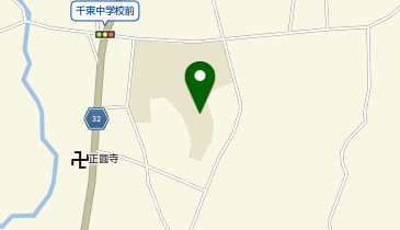 千束中学校(体育館)の地図画像