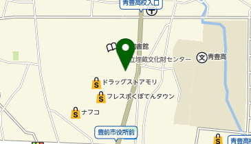 多目的文化交流センターの地図画像