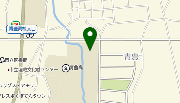 福岡県立青豊高校(体育館)の地図画像