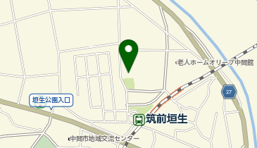 垣生町公民館の地図画像