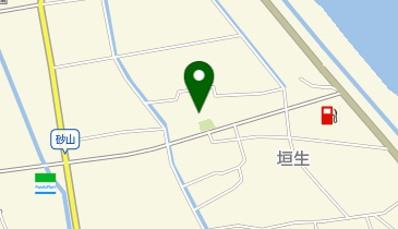 砂山公民館の地図画像