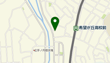 土手ノ内二区公民館の地図画像