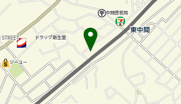 扇ヶ浦二区公民館の地図画像