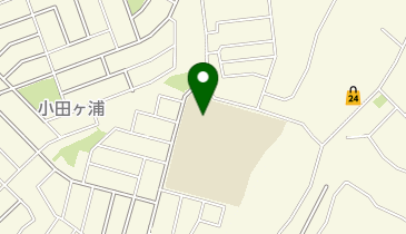 中間西小学校の地図画像