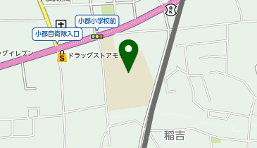 小郡小学校の地図画像