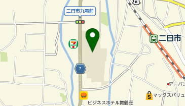 二日市小学校の地図画像