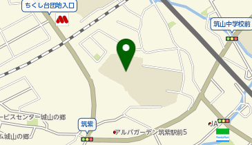 筑紫小学校の地図画像