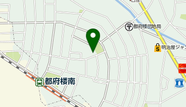 都府楼共同利用施設の地図画像