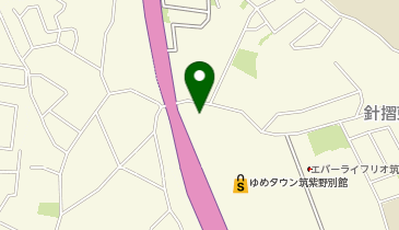 針摺東公民館の地図画像
