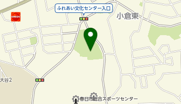 大谷ふれあい公園の地図画像