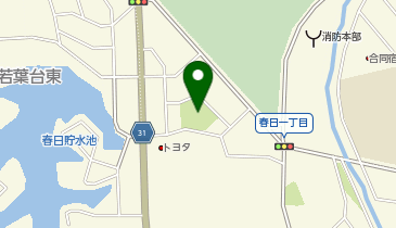 原町公園の地図画像